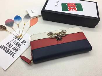 Forubags Gucci wallet red&blue&white 19*10.5*3.5cm