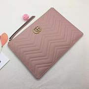 Gucci Women Leather Clutch dusty pink  - 1