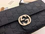 Gucci Icon Gucci Signature wallet Style ‎369663 CWC1G 1000 - 2