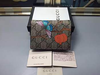 Gucci Tian GG Supreme card case Style ‎424896 K0L2G 8691