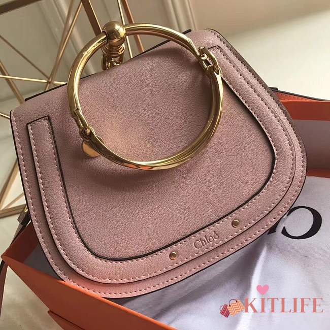 Forubags Chloe Nile Bracelet Bag-pink 21*17*8cm - 1