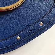 Forubags Chloe Nile Bracelet Bag-dark blue 21*17*8cm - 6