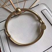 Forubags Chloe Nile Bracelet Bag-white 21*17*8cm - 4