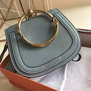 Forubags Chloe Nile Bracelet Bag-light blue 21*17*8cm - 1