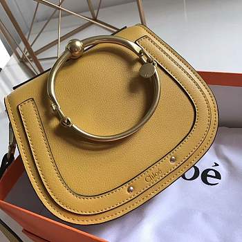 Forubags Chloe Nile Bracelet Bag-Yellow 21*17*8cm