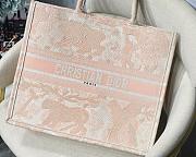 Forubags2 Dior Colored Jacquard Canvas Book Tote 42*32*5cm - 6