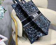 Forubags7 Dior Colored Jacquard Canvas Book Tote 42*32*5cm - 4