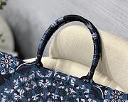 Forubags7 Dior Colored Jacquard Canvas Book Tote 42*32*5cm - 2