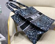 Forubags8 Dior Colored Jacquard Canvas Book Tote 36.5*28*5cm - 2