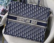 Kitlife Dior Colored Jacquard Canvas Book Tote - 42x32x5cm - 4