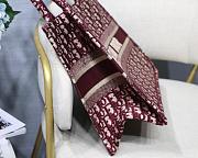 Forubags11 Dior Colored Jacquard Canvas Book Tote 36.5*28*5cm - 2
