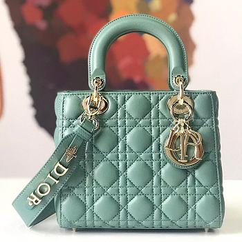 Forubags Lady Dior Moran Green 20*17*9CM