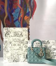 Forubags Lady Dior Moran Green 20*17*9CM - 4