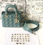 Forubags Lady Dior Moran Green 20*17*9CM - 5