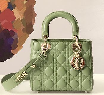 Forubags Lady Dior Grass green 20*17*9CM