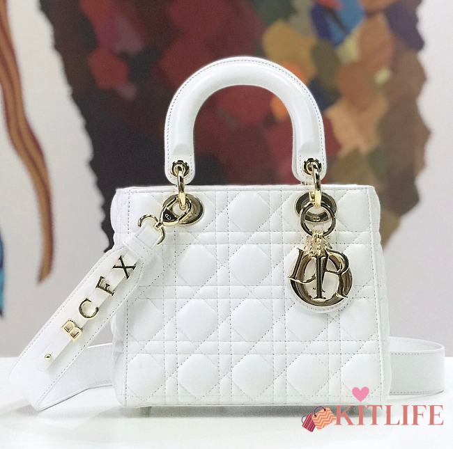 Forubags Lady Dior white 20*17*9CM - 1