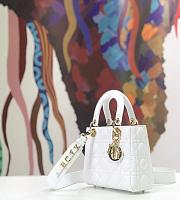 Forubags Lady Dior white 20*17*9CM - 5