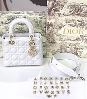 Forubags Lady Dior white 20*17*9CM - 2