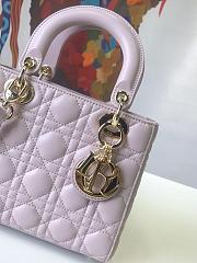 Forubags Lady Dior Pink purple 20*17*9CM - 5