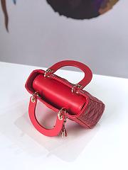 Forubags Lady Dior red 20*17*9CM - 5