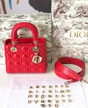 Forubags Lady Dior red 20*17*9CM - 6