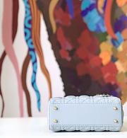 Forubags Lady Dior smoggy blue 20*17*9CM - 6