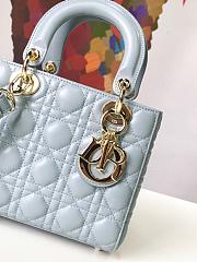Forubags Lady Dior smoggy blue 20*17*9CM - 5