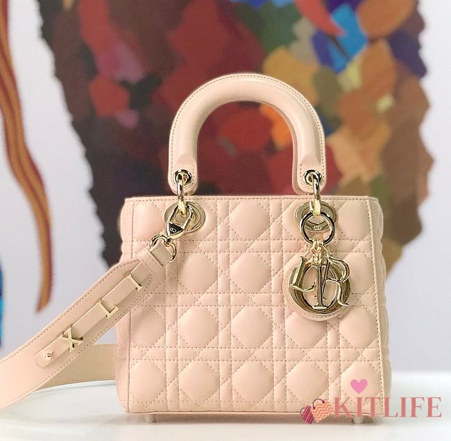 Forubags Lady Dior light pink 20*17*9CM - 1