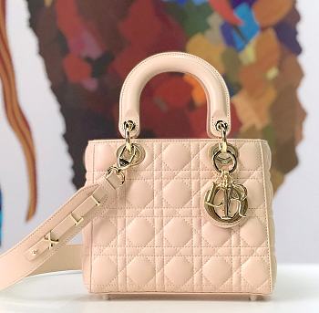 Forubags Lady Dior light pink 20*17*9CM