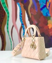 Forubags Lady Dior light pink 20*17*9CM - 3