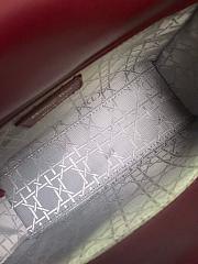 Forubags Lady Dior Burgundy 20*17*9CM - 6
