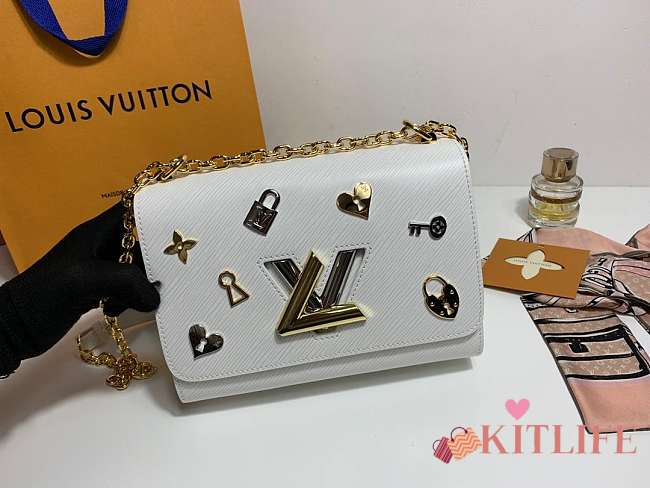 Forubags Louis Vuitton Twist White 23x17x9.5cm - 1