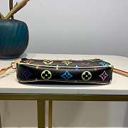 LOUIS VUITTON SHOULDER BAG BLACK - 5