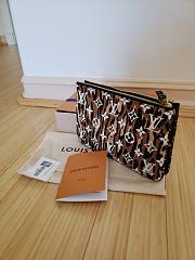 LOUIS VUITTON POCHETTE DOUBLE ZIP M67874 - 2