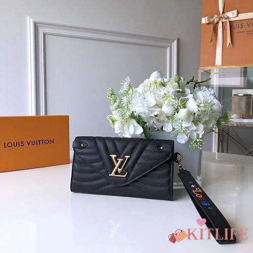 LOUIS VUITTON NEW WAVE LONG WALLET M63298 - 1