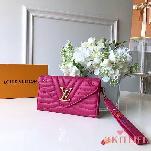 LOUIS VUITTON NEW WAVE LONG WALLET M63820 - 1