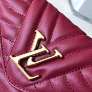 LOUIS VUITTON NEW WAVE LONG WALLET BURGUNDY - 2