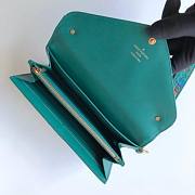 LOUIS VUITTON NEW WAVE LONG WALLET DARK GREEN - 3