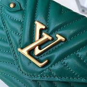 LOUIS VUITTON NEW WAVE COMPACT WALLET GREEN - 6