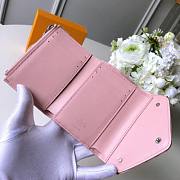 LOUIS VUITTON NEW WAVE COMPACT WALLET PINK - 3