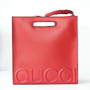 Gucci XL leather tote red leather Style ‎409378 - 1