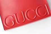 Gucci XL leather tote red leather Style ‎409378 - 3