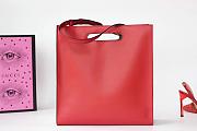 Gucci XL leather tote red leather Style ‎409378 - 4