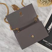 YSL KATE SHOULDER BAG WITH GOLD HARDWARE 20*17*6CM - 6