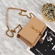 YSL KATE SHOULDER BAG GOLD HARDWARE 20*17*6CM - 1