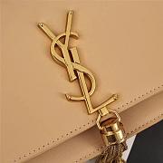 YSL KATE SHOULDER BAG GOLD HARDWARE 20*17*6CM - 3