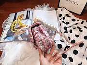 Chanel Woolen pearl bag Size : 19x12x5cm - 2