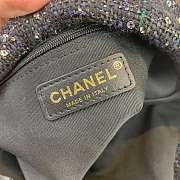 Chanel Pearl wool handbag Pearl handle 24*27*8cm - 5
