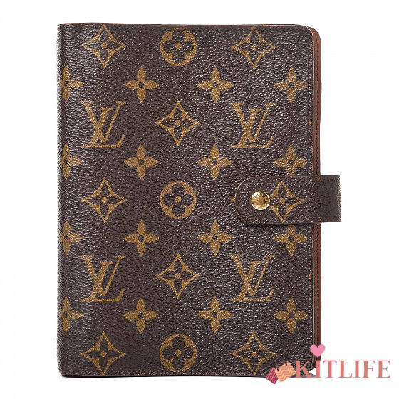 LOUIS VUITTON MEDIUM RING AGENDA COVER R20105 - 1
