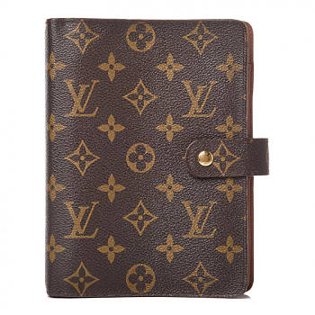 LOUIS VUITTON MEDIUM RING AGENDA COVER R20105